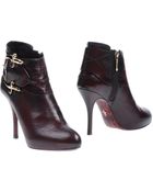 Cesare Paciotti Ankle Boots - Lyst
