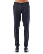 Dolce & Gabbana Flat Front Wool Trousers - Lyst