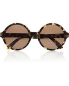 Illesteva Sophia Roundframe Acetate Sunglasses - Lyst