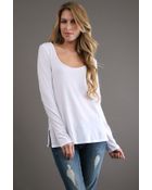 Lanston Scoop Long Sleeve - Lyst