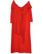 Yohji Yamamoto Long Dress - Lyst