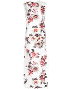 Acne Studios Palm Gazare Floralprint Silk Gown - Lyst