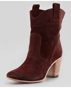 Alberto Fermani Chiara Slouchy Suede Ankle Boot - Lyst