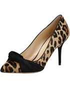 Charlotte Olympia Vera Leopardprint Calf Hair Pump - Lyst