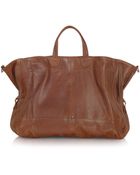Jérôme Dreyfuss Max Large Leather Tote - Lyst