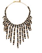 Kate Spade City Skyline Fringed Bib Necklace - Lyst