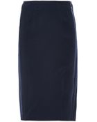 Lanvin Wool Pencil Skirt - Lyst