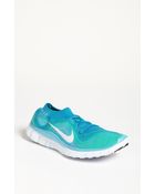 Nike Free Flyknit Running Shoe - Lyst