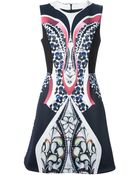 Peter Pilotto Naomi Printed Aline Dress - Lyst