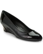 Tod's Patent Leather Wedge Pumps - Lyst