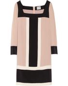 Alice By Temperley Colorblock Silk-crepe Dress - Lyst