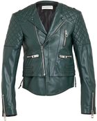 Balenciaga Leather Biker Jacket - Lyst