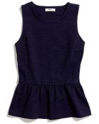 Madewell Peplum Tank - Lyst
