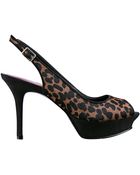Nine West Justsmile Peep Toe Pump - Lyst