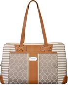 Nine West On Cloud 9 Denim Satchel - Lyst