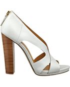 Nine West Vaila Peep Toe Pump - Lyst