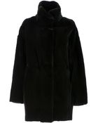32 Paradis Sprung Freres Funnel Neck Mink Fur Coat - Lyst