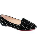 Betsey Johnson Bliiingg Smoking Flats - Lyst