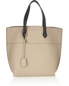 Fendi Leather Shopper - Lyst