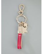 Tod's Charm Key Ring - Lyst