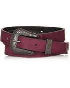 Topshop Skinny Western Belt - Lyst