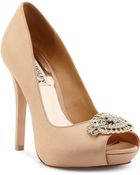 Badgley Mischka Goodie Platform Pumps - Lyst
