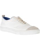 Comme Des Garçons Contrast Toe Sneaker - Lyst
