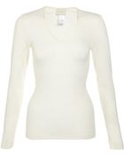 Hanro Wool And Silk Long Sleeve Top - Lyst
