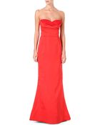 Alexander McQueen Bustier Gown - Lyst