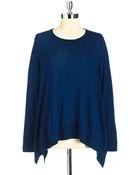 DKNY Sharkbite Wool Sweater - Lyst