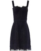 Dolce & Gabbana Lace Mini Dress - Lyst