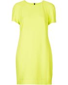 Topshop Crepe Tee Shift Dress - Lyst