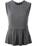 Burberry Brit Peplum Top - Lyst