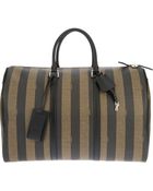 Fendi Pequin Luggage Case - Lyst