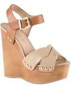 Aldo Ohar Wedge Sandals - Lyst