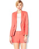 Vince Camuto One Button Blazer - Lyst