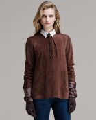 Brunello Cucinelli Smoky Quartz Bolo Tie Necklace - Lyst