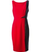 Black Halo Panel Dress - Lyst