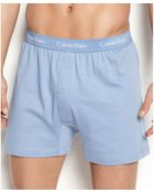 Calvin Klein Knit Boxer 3 Pack - Lyst