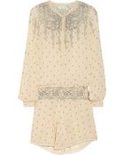 Etoile Isabel Marant Risha Printed Silk-chiffon Dress - Lyst
