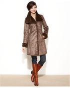 Jones New York Faux shearling Walker - Lyst