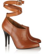 McQ by Alexander McQueen Leather Ankle Boots - Lyst