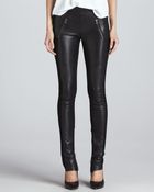 Graham & Spencer Leatherponte Skinny Pants - Lyst