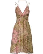 Just Cavalli Kneelength Dress - Lyst
