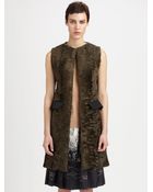 Marni Lamb Fur Vest - Lyst