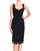 Ermanno Scervino Dress Sleeveless Technical Fabric Lace - Lyst