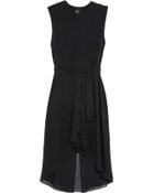 McQ by Alexander McQueen Ruffled Silk Chiffon Dress - Lyst