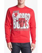 Mitchell & Ness Chicago Bulls Sweatshirt - Lyst