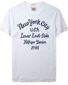 Tommy Hilfiger Short Sleeve Fever Tshirt - Lyst