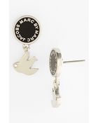 Marc By Marc Jacobs Classic Marc Drop Earrings - Lyst